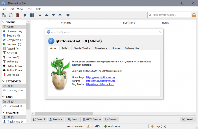 qbittorrent 4.3.0