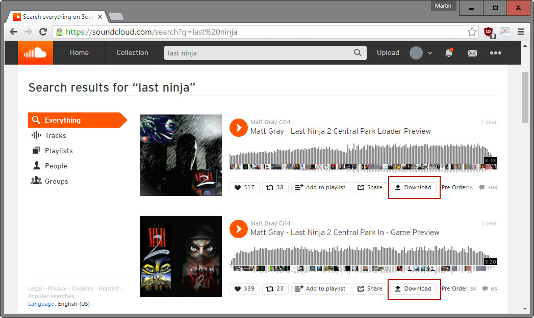 google chrome soundcloud downloader