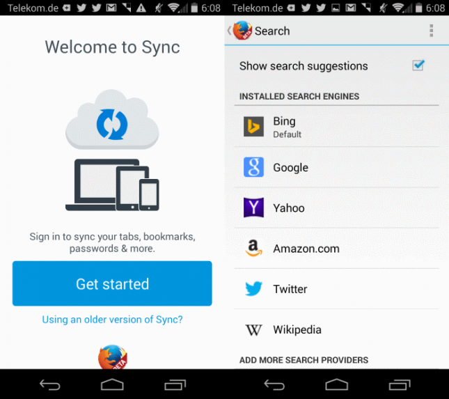 firefox 29 for android 