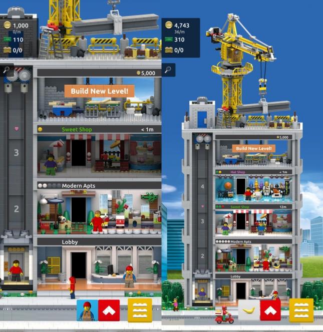 lego towers